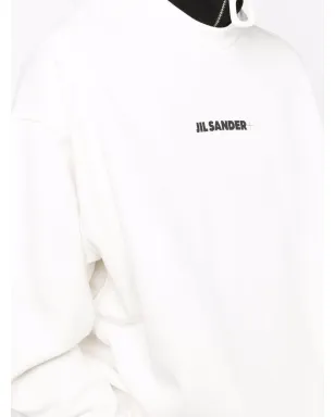 Jil Sander + ロゴプリント クルーネック スウェットシャツ - サムネイル5