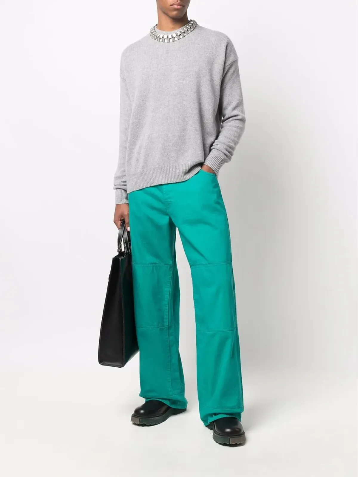 Jil Sander 長袖ニットジャンパー - 画像2