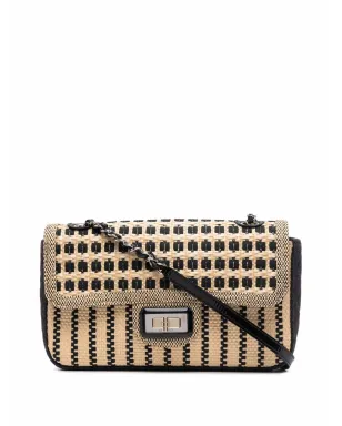 CHANEL ビンテージ ラフィアショルダーバッグ - サムネイル1