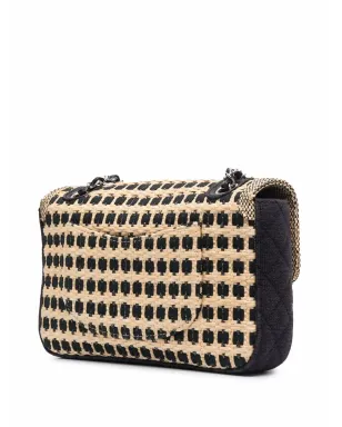 CHANEL ビンテージ ラフィアショルダーバッグ - サムネイル3