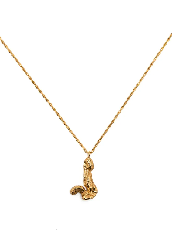 LOVENESS LEE LOVENESS LEE J アルファベットチャーム ネックレスの商品画像