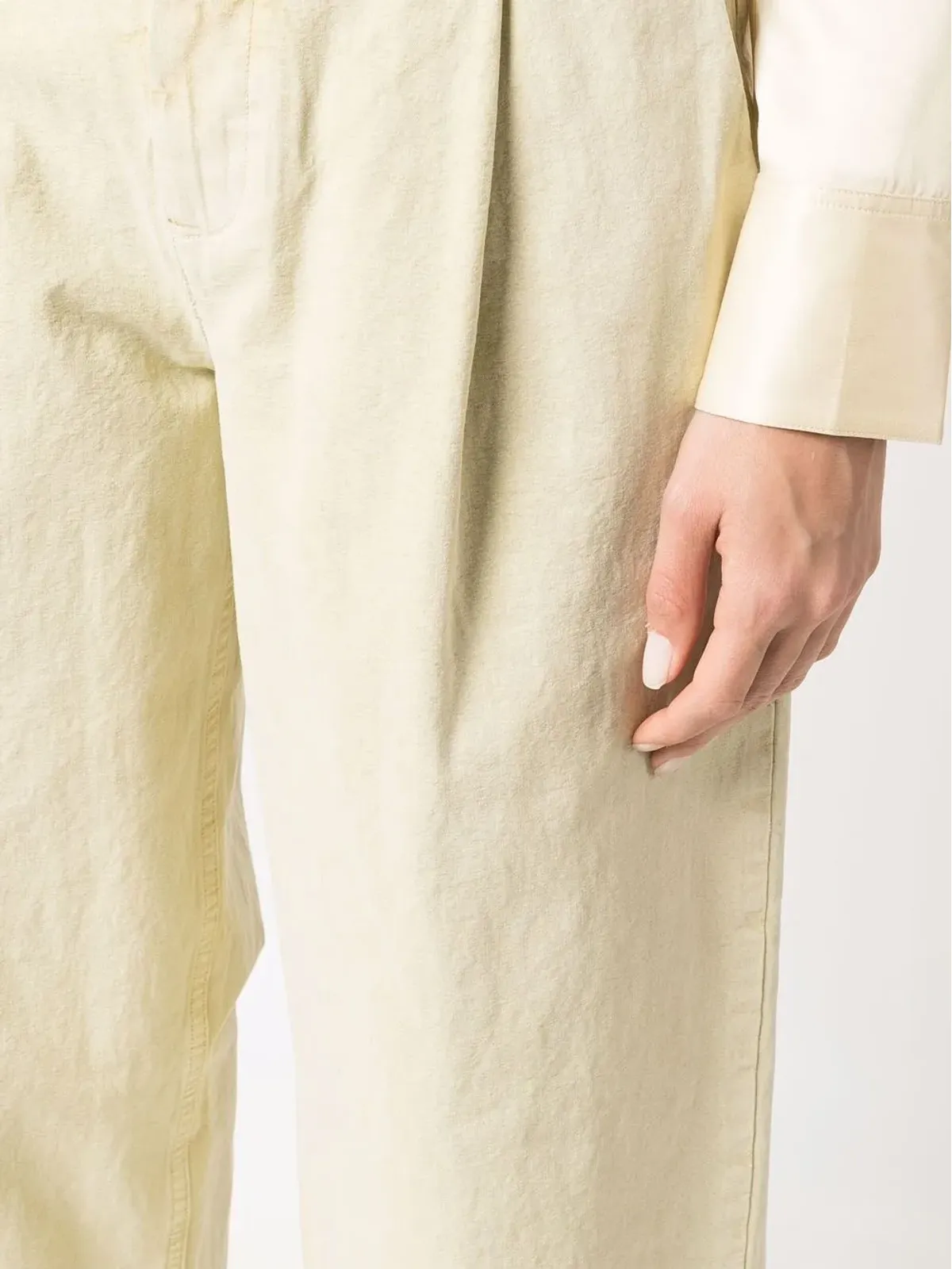 Jil Sander プリーツディテール ストレートパンツ - 画像5