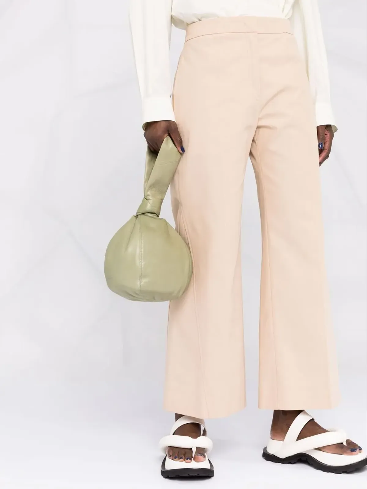 Jil Sander ストレートレッグ コットンパンツ - 画像5