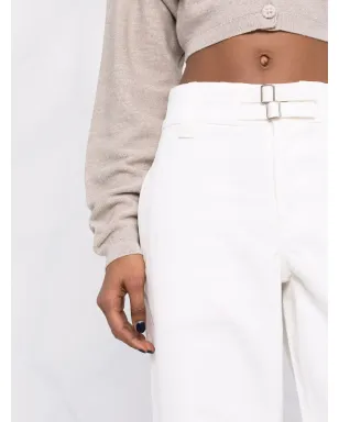 Jil Sander wide-leg denim jeans - White - サムネイル5