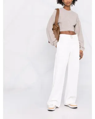 Jil Sander wide-leg denim jeans - White - サムネイル2