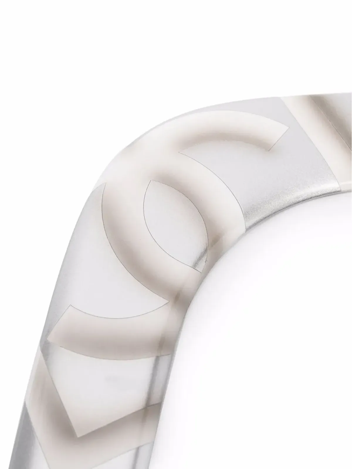 CHANEL Pre-Owned CCロゴ ブーメラン イヤリング - 画像3