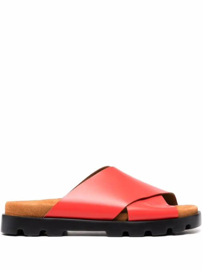 Camper Camper Brutus レザーサンダル - レッドの商品画像
