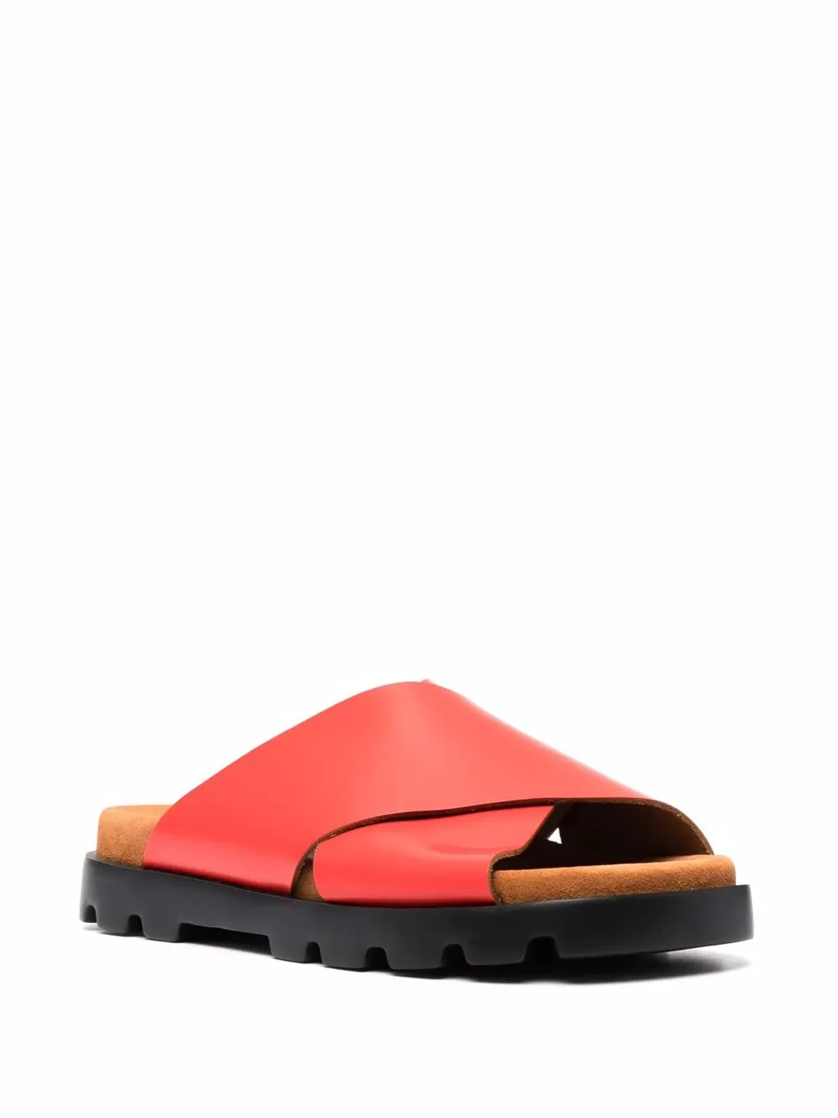 Camper Brutus レザーサンダル - レッド - 画像2