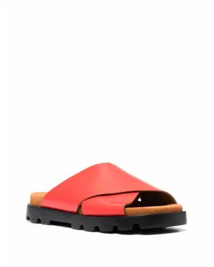 Camper Brutus レザーサンダル - レッド - サムネイル2