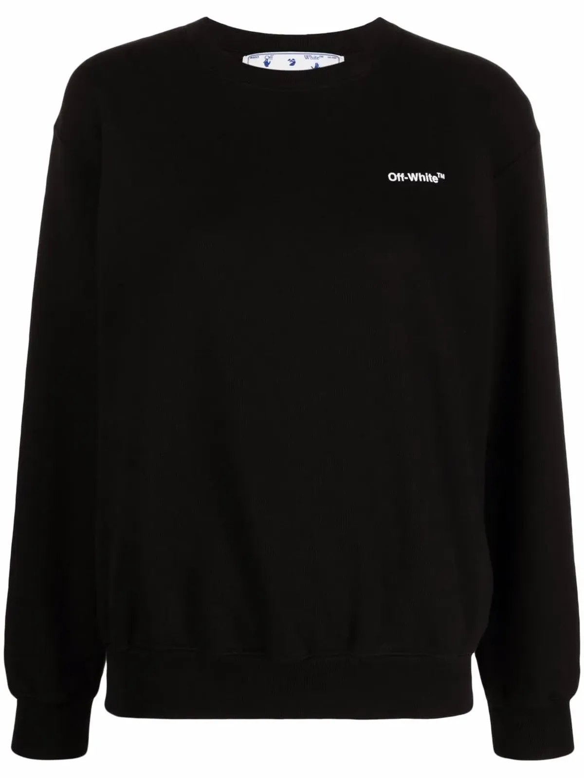 Off-White 斜めストライプ プリント スウェット - 画像1