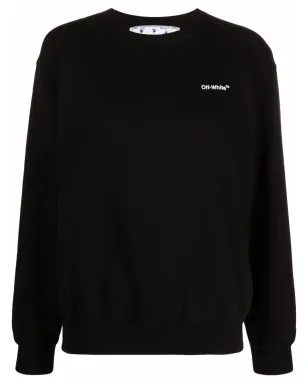 Off-White 斜めストライプ プリント スウェット - サムネイル1