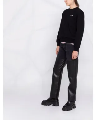 Off-White 斜めストライプ プリント スウェット - サムネイル4