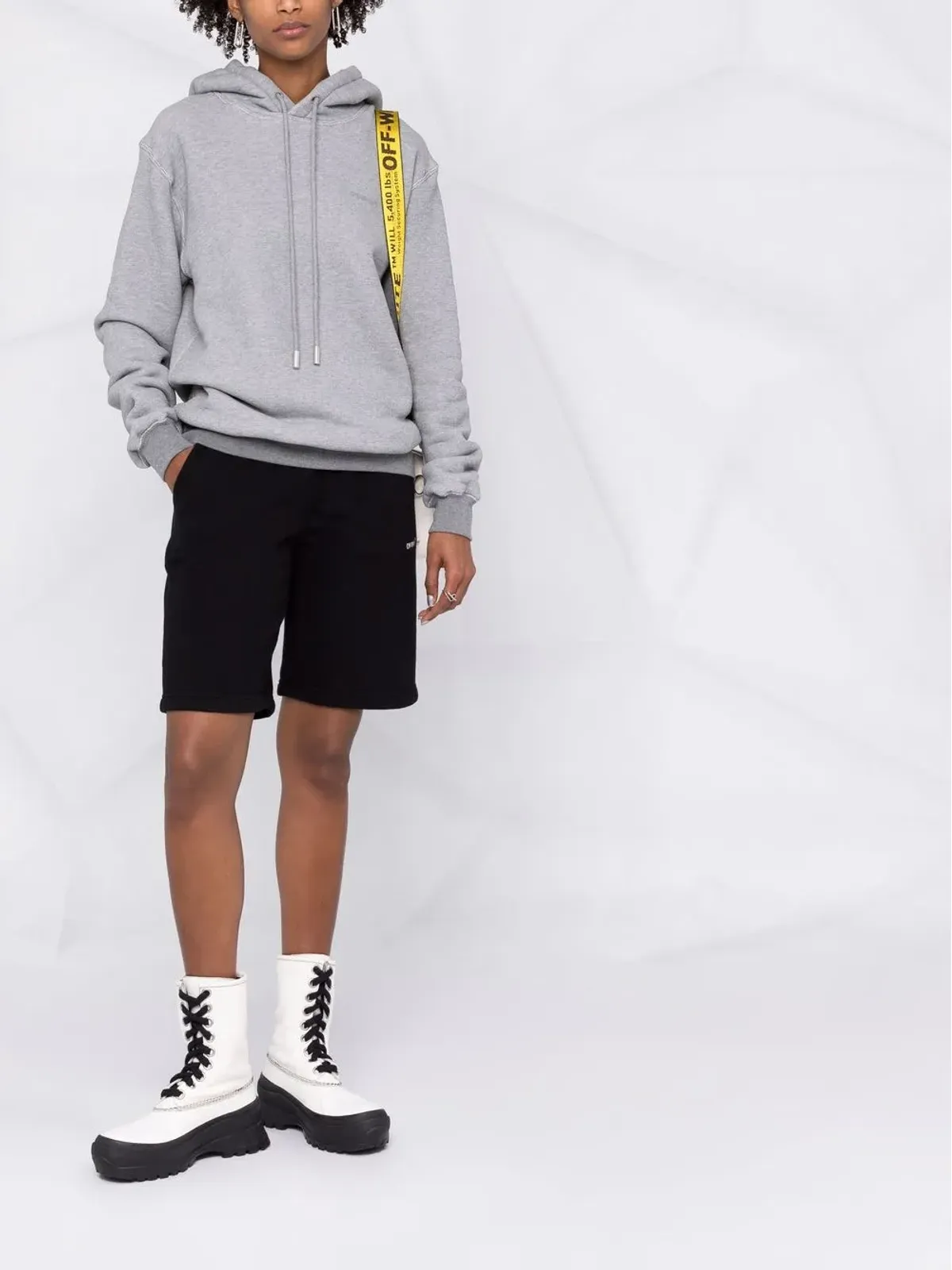 Off-White Diag-print パーカー - 画像2