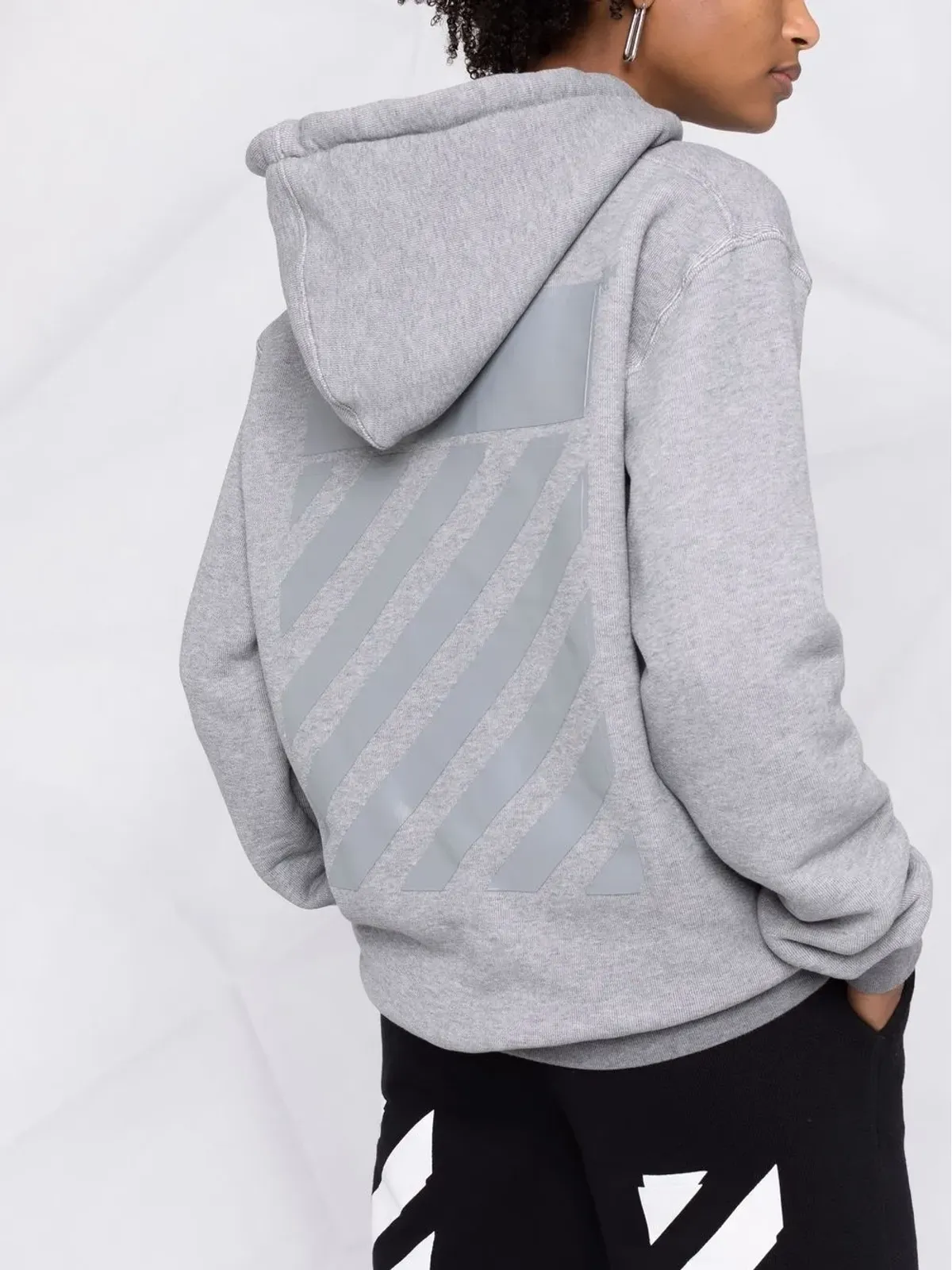 Off-White Diag-print パーカー - 画像3