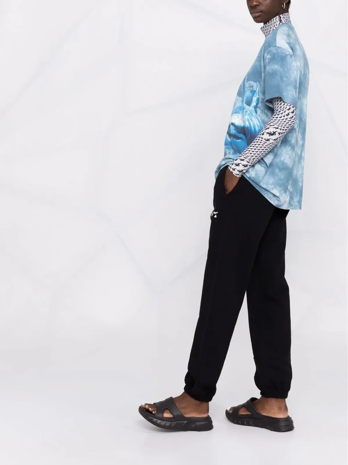 Off-White スイミングマン トラックパンツ - 画像5