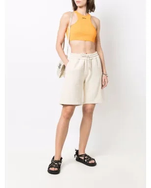 Off-White Diagロゴプリント スウェットショーツ - Neutrals - サムネイル2