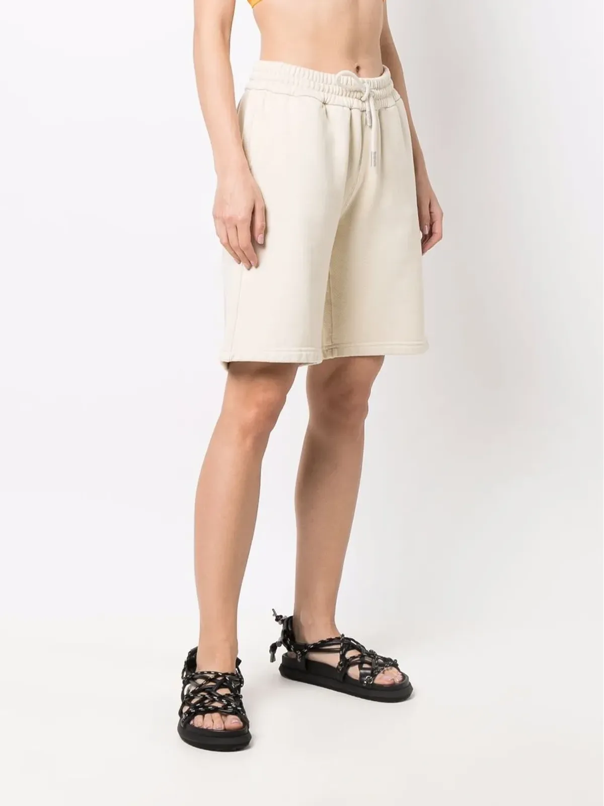 Off-White Diagロゴプリント スウェットショーツ - Neutrals - 画像3