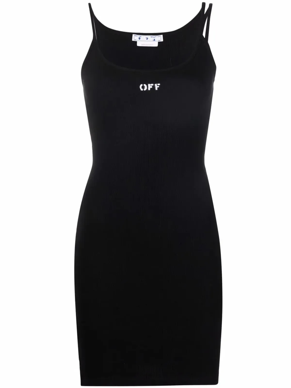 Off-White Off-Stamp リブドレス - 画像1