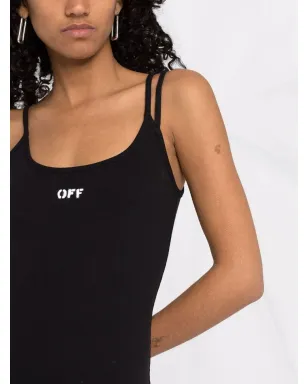Off-White Off-Stamp リブドレス - サムネイル3