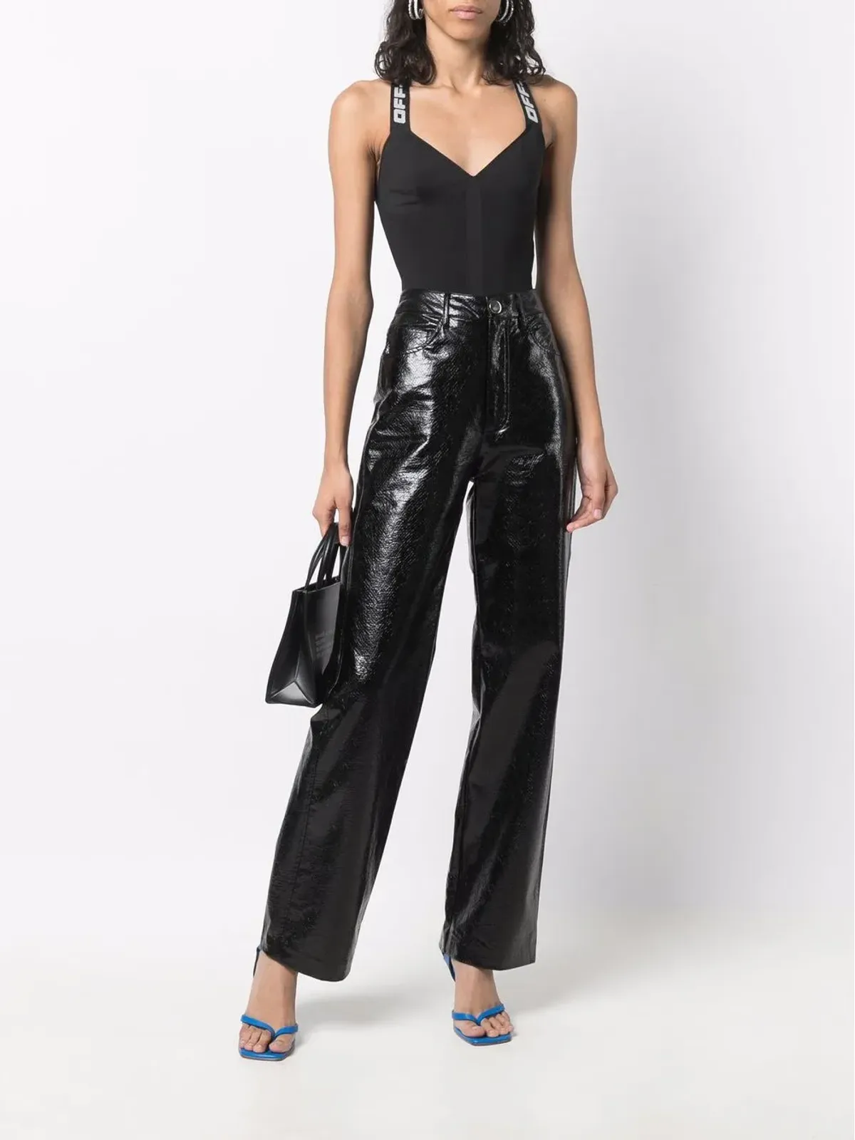 Off-White ロゴストラップ ベストトップ - 画像2