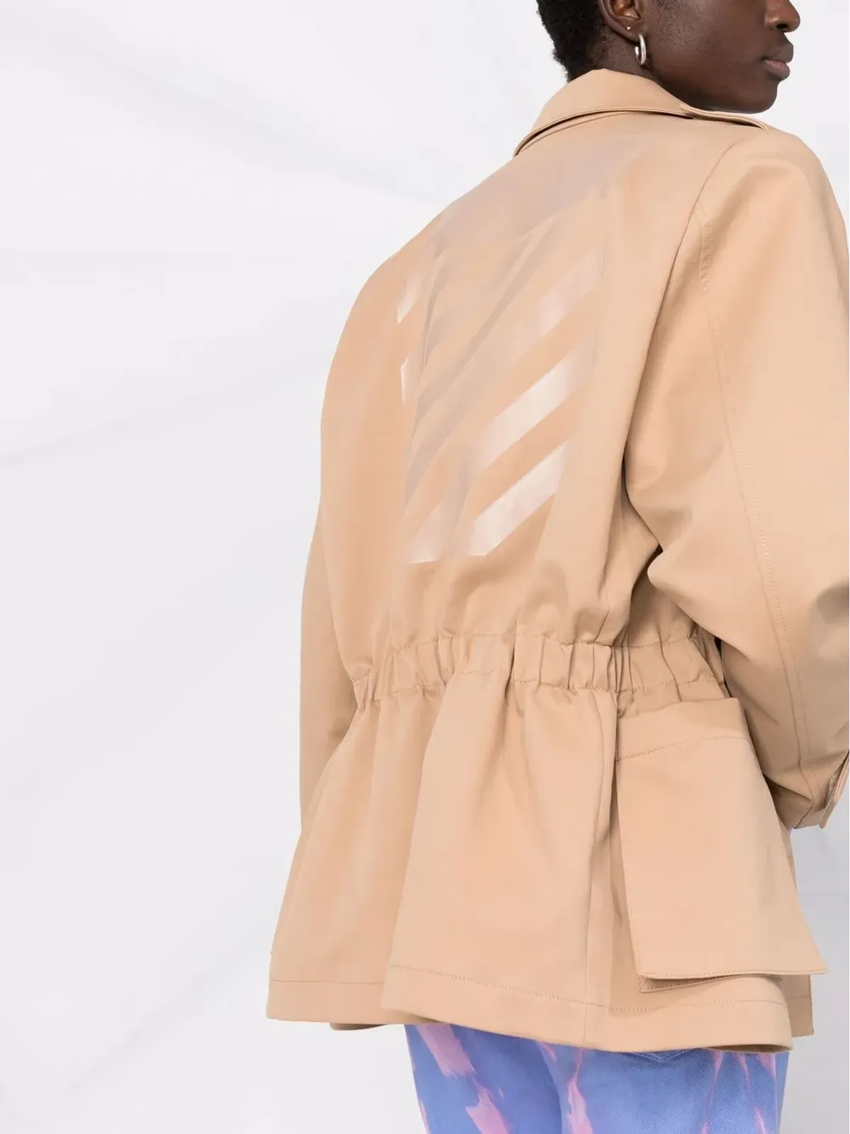 Off-White ダイアグプリントジャケット - 画像5