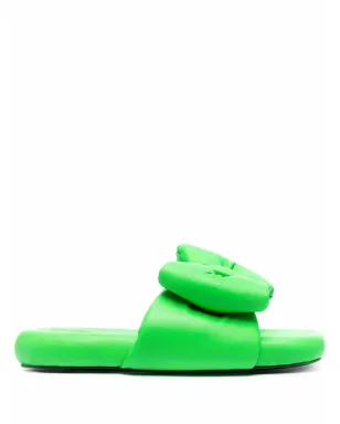 Off-White リボンディテールのスリッパ - サムネイル1