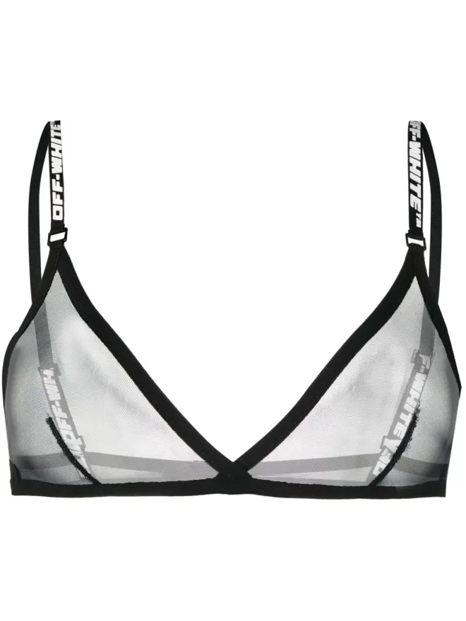 OFF-WHITE Off-White ロゴバンド メッシュブラの商品画像