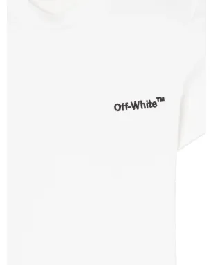 Off-White ヘルベチカ ロゴプリント Tシャツ - サムネイル5