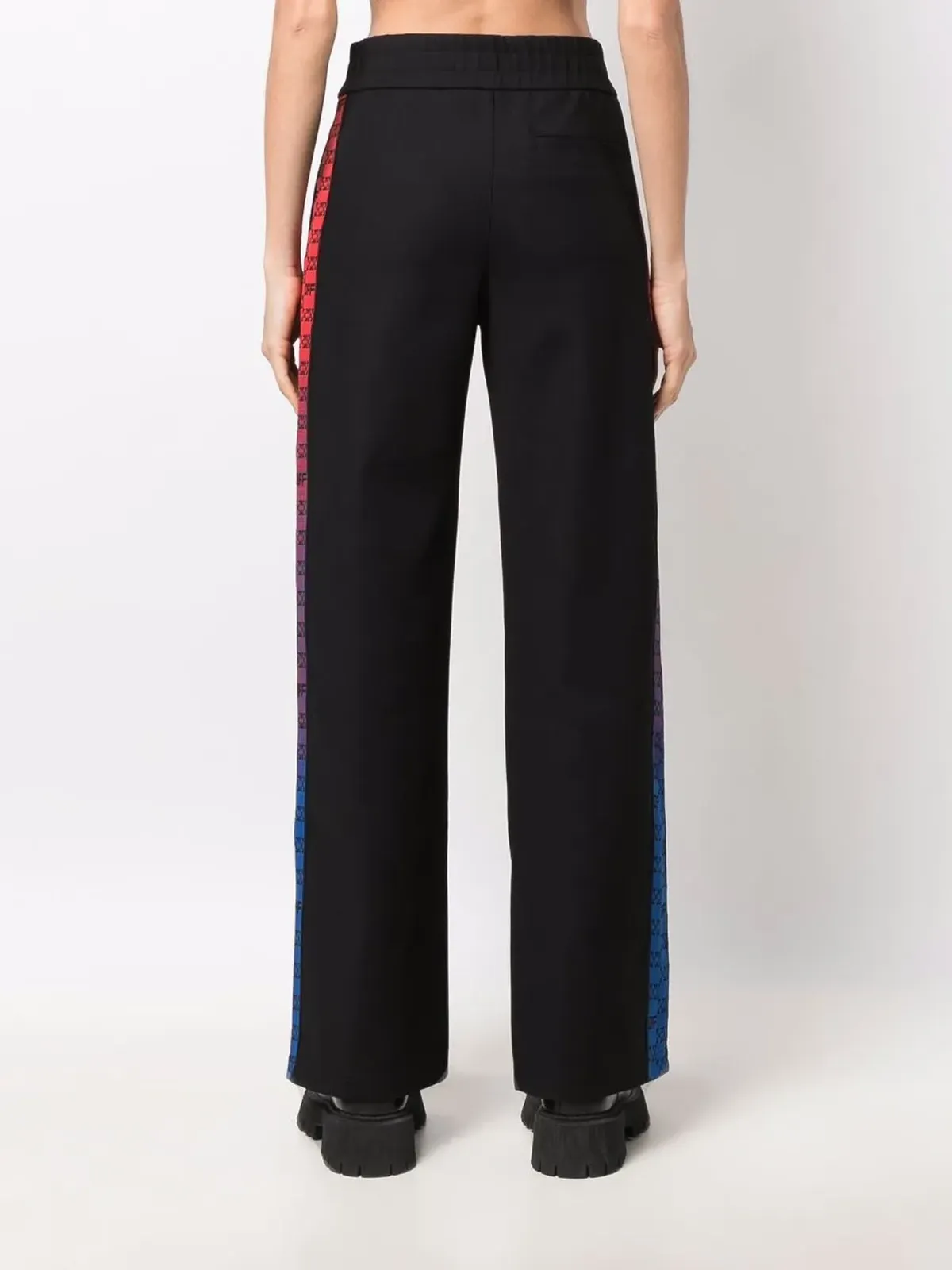 Off-White モノグラム・バンド トラックパンツ - 画像4