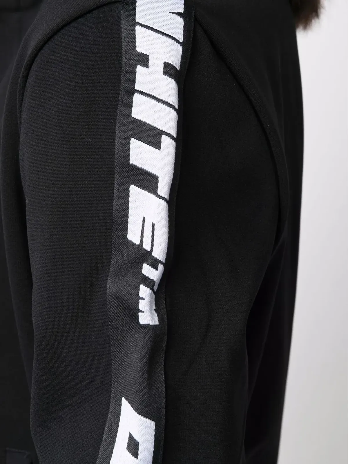 Off-White ロゴテープ トラックジャケット - ブラック - 画像5