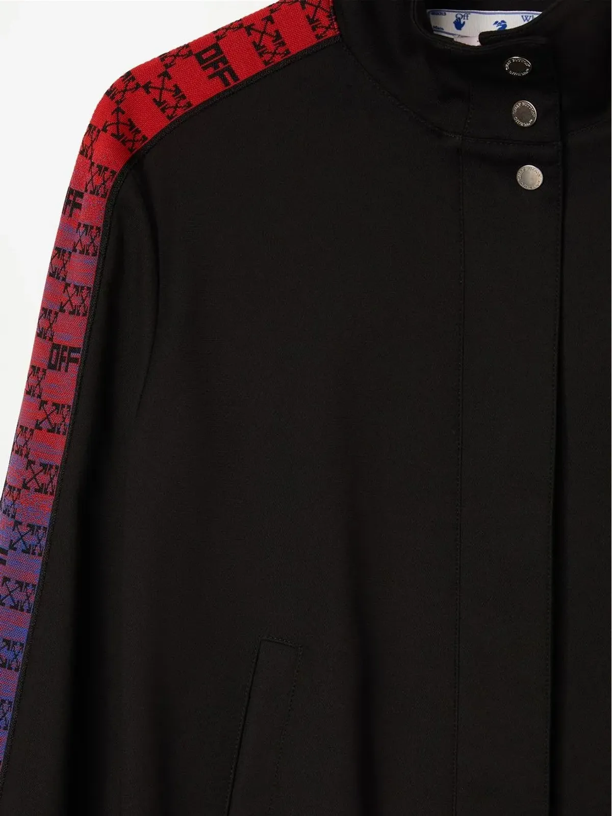 Off-White モノグラム・バンド トラックジャケット - 画像5