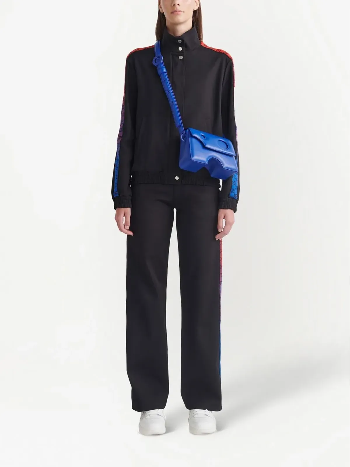 Off-White モノグラム・バンド トラックジャケット - 画像2