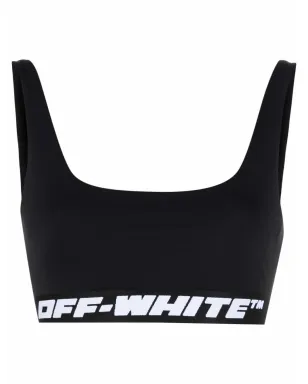 Off-White ロゴテープスポーツブラ - サムネイル1
