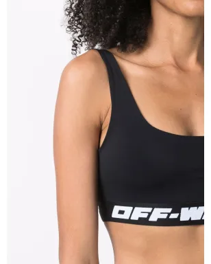 Off-White ロゴテープスポーツブラ - サムネイル5