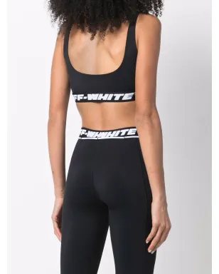 Off-White ロゴテープスポーツブラ - サムネイル4