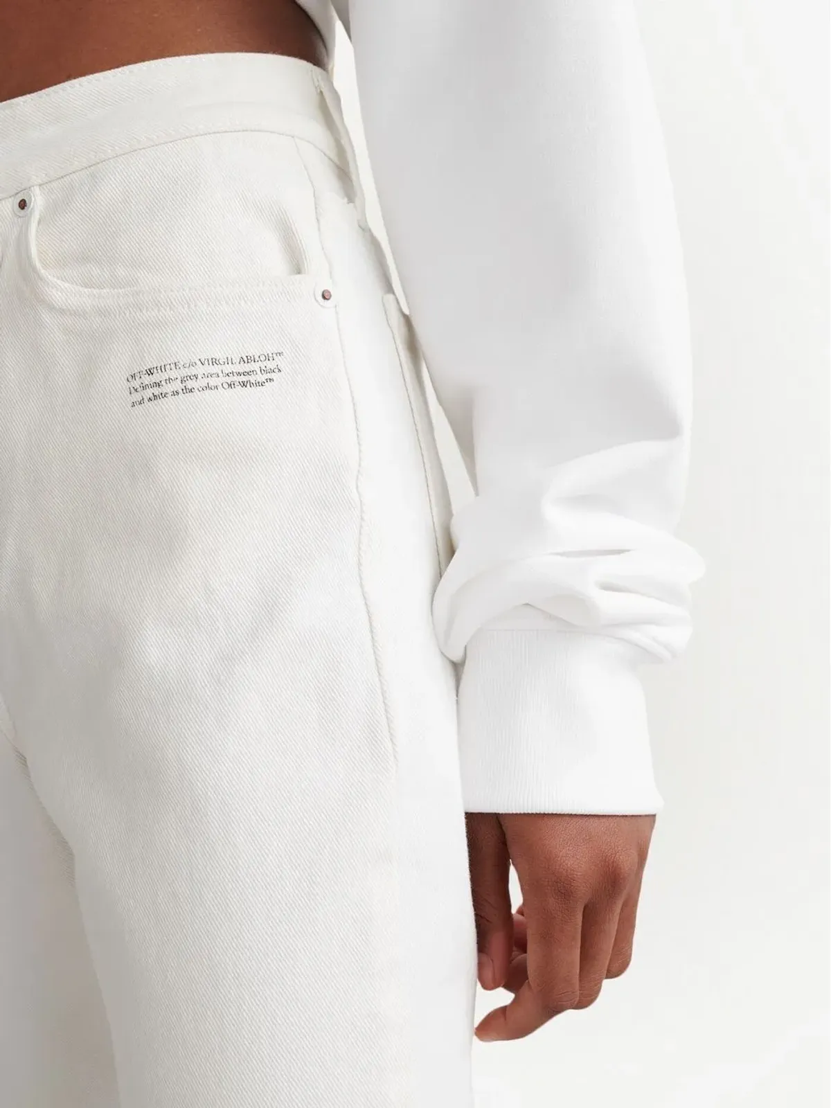 Off-White コーポレート・スリムフィットパンツ - 画像5