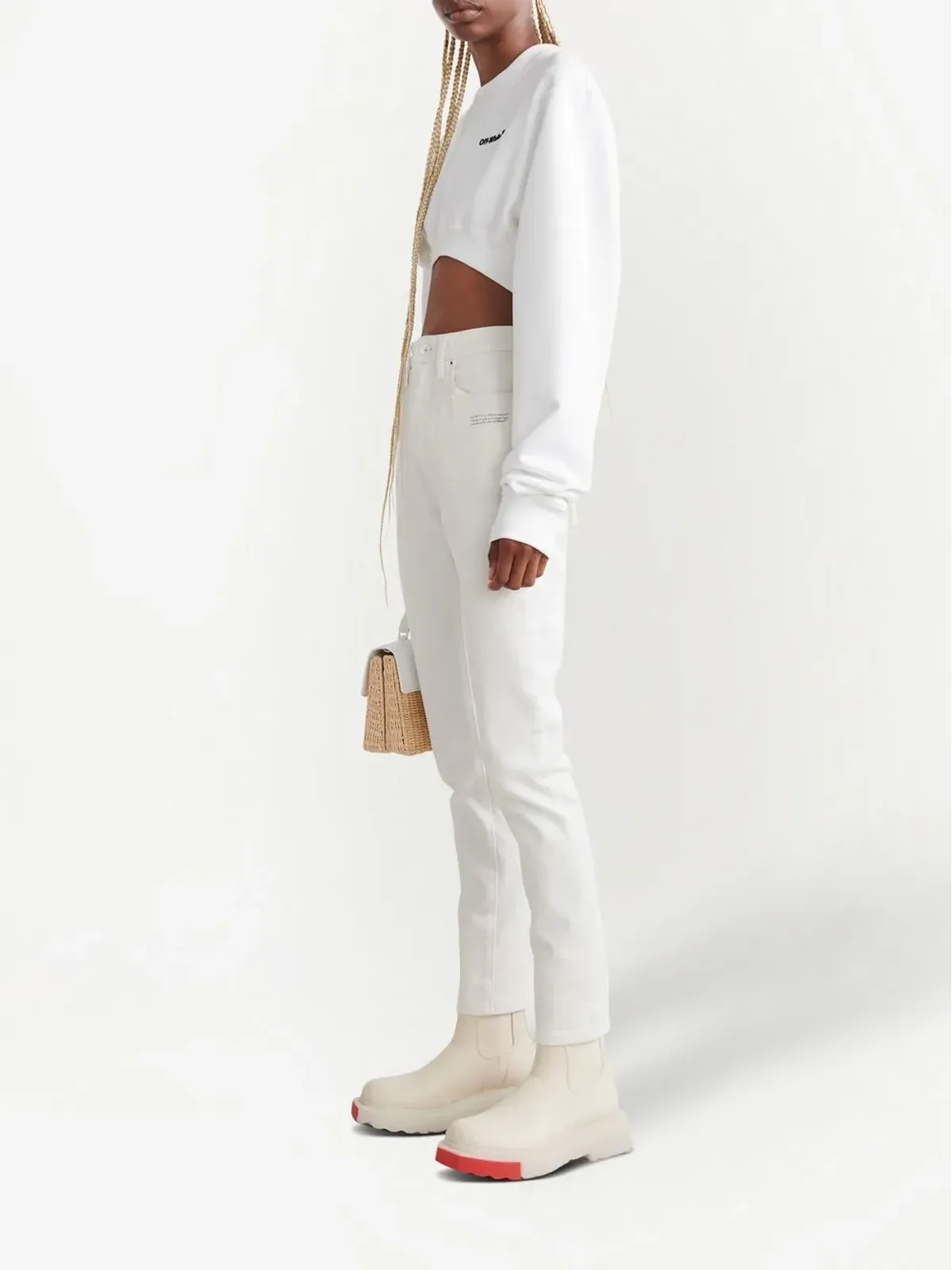 Off-White コーポレート・スリムフィットパンツ - 画像3