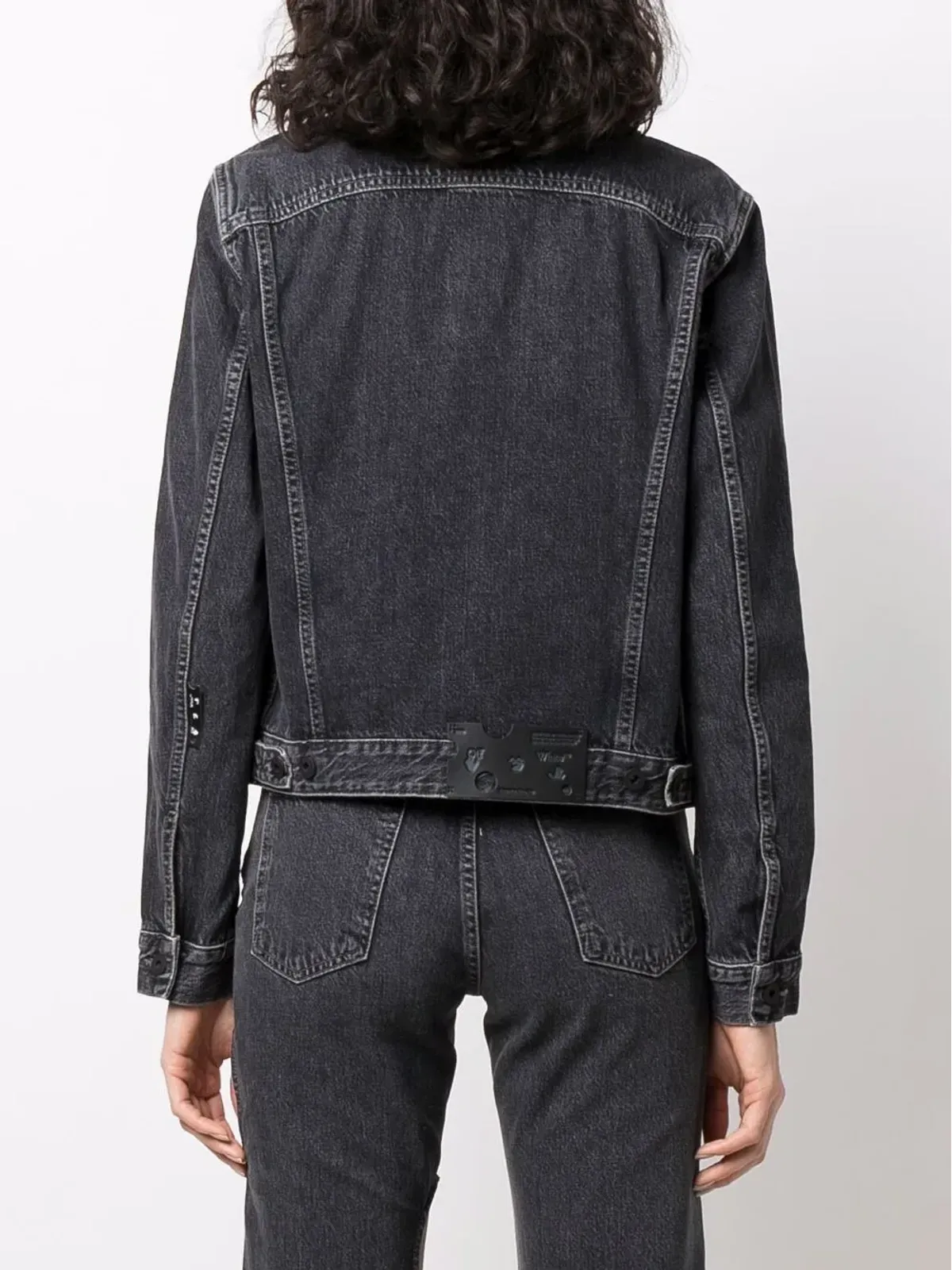Off-White メテオ デニムジャケット - 画像4