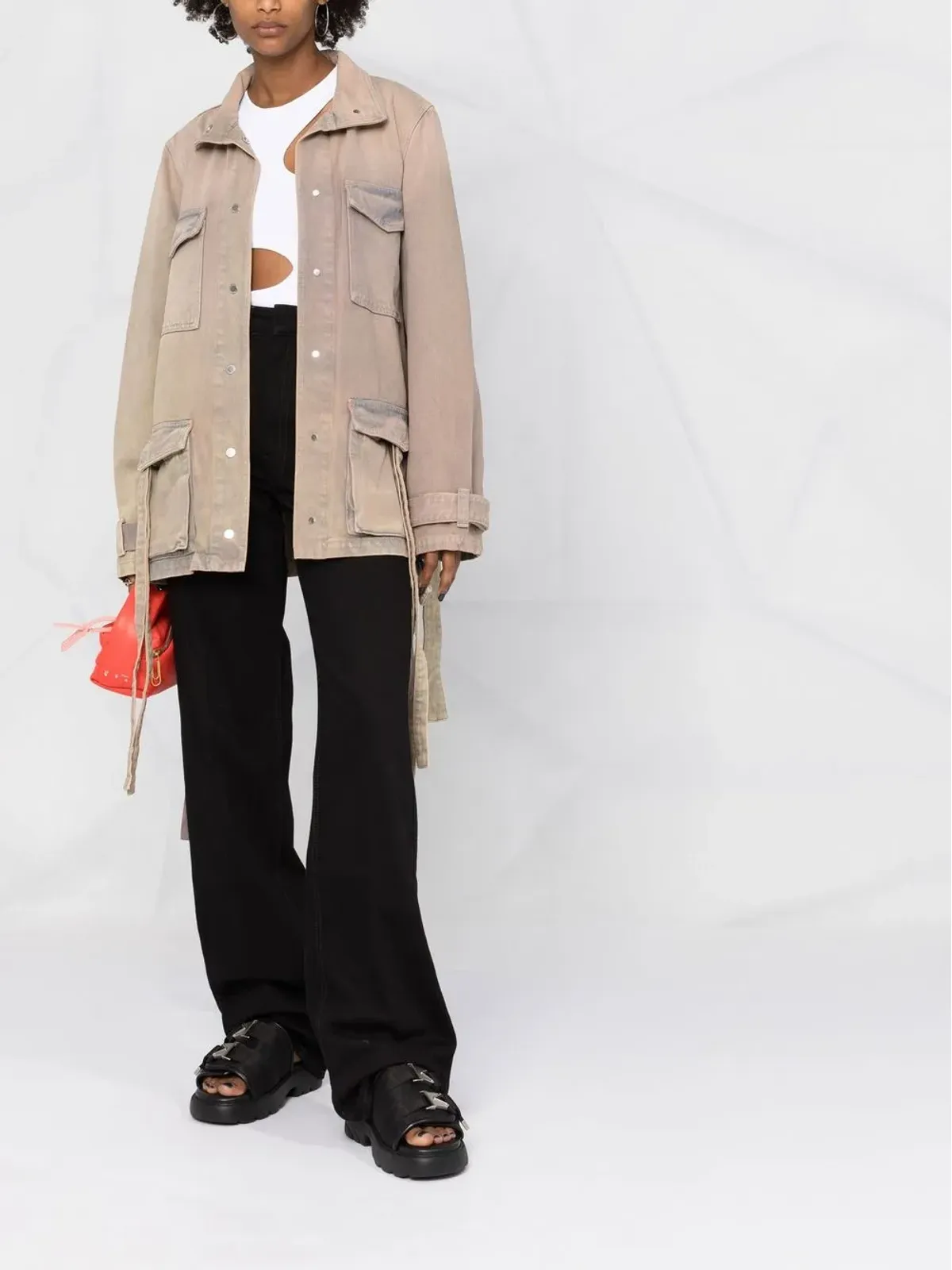 Off-White デニムフィールドジャケット - 画像2