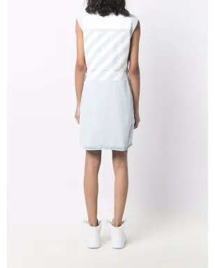 Off-White デニムシャツドレス ロゴプリント - サムネイル4