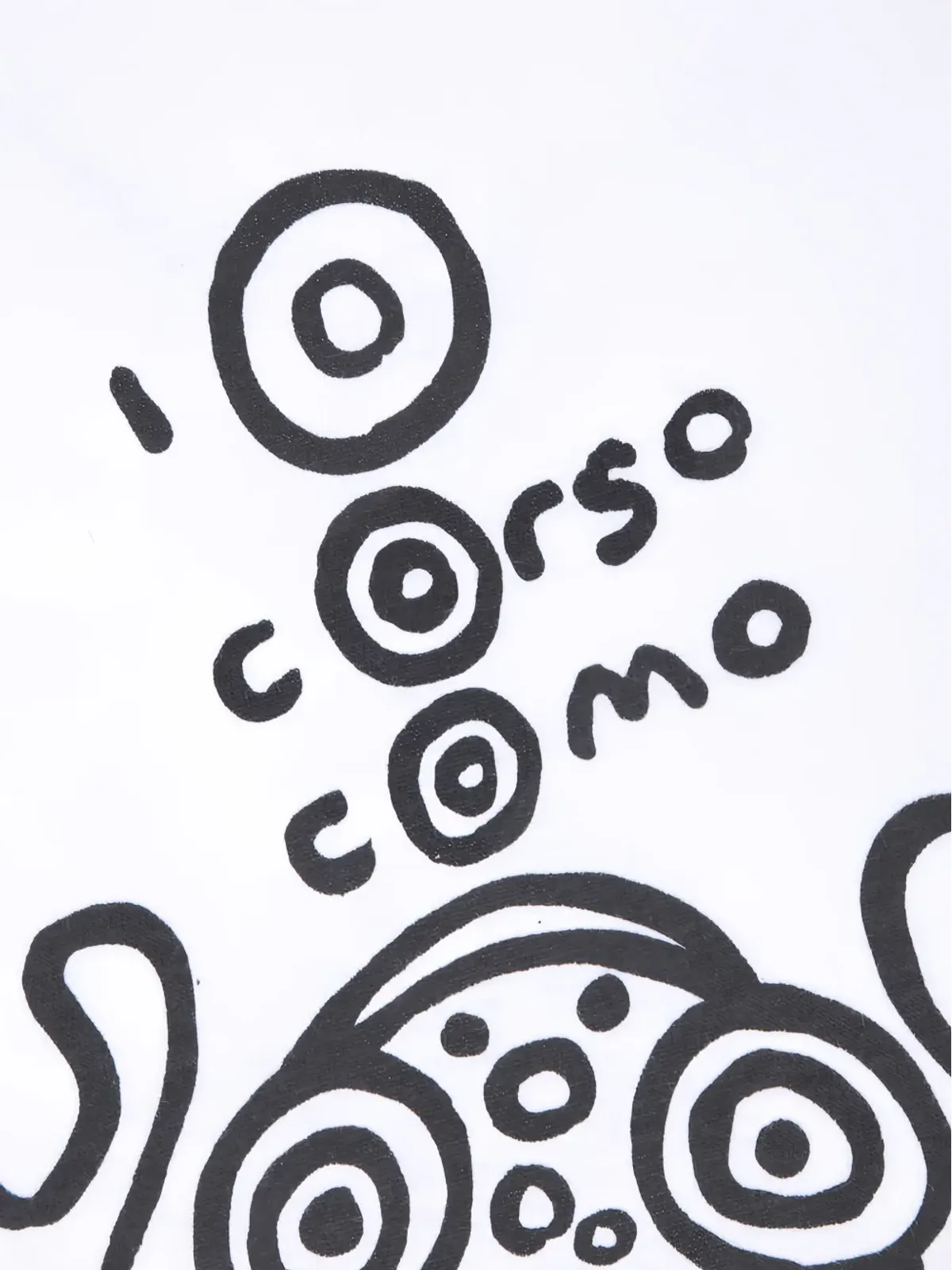 10 CORSO COMO 蛙プリント Tシャツ - 画像4