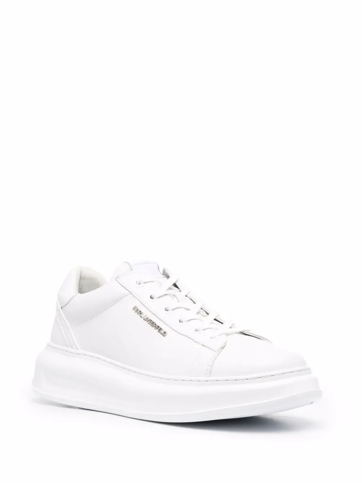 Karl Lagerfeld Kapri ロー・トップ レザー スニーカー - 画像2