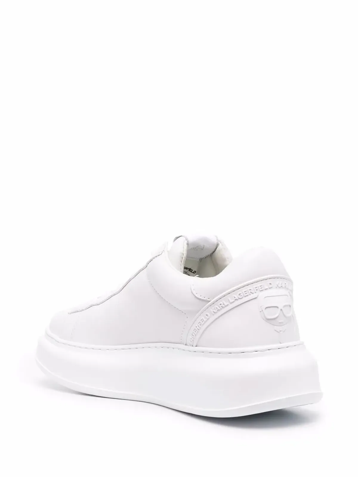 Karl Lagerfeld Kapri ロー・トップ レザー スニーカー - 画像3