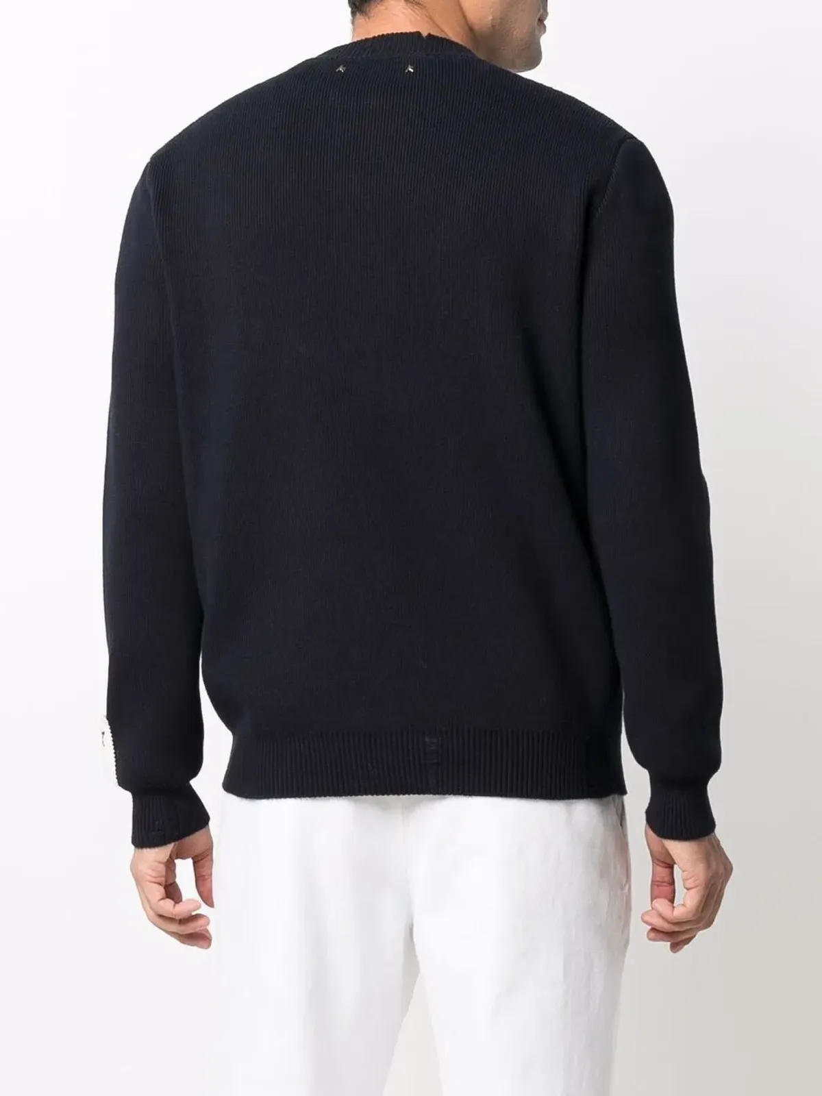 Golden Goose ダメージ加工 ラウンドネック スウェット - 画像4