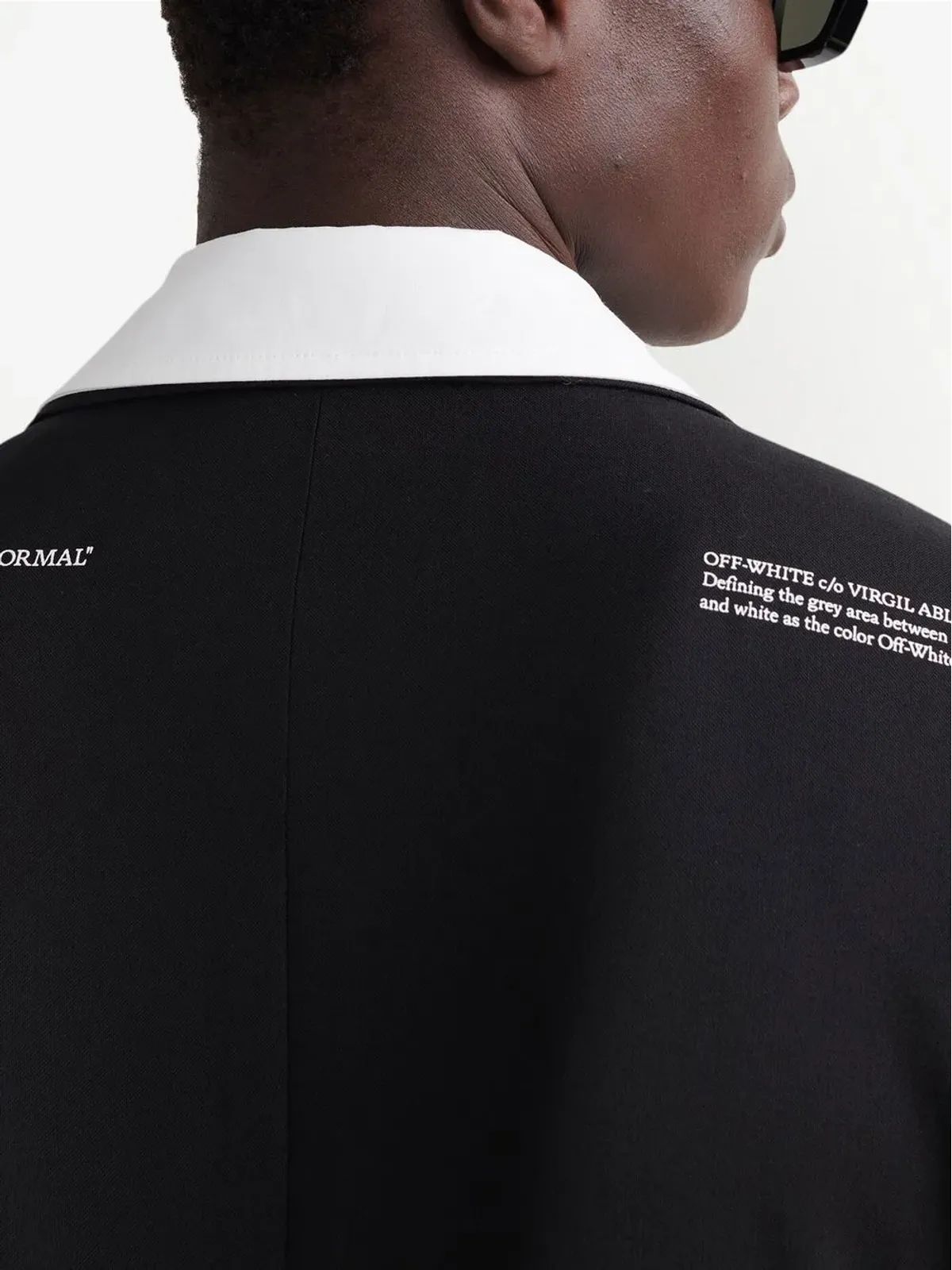 Off-White コーポレート シングルブレスト ブレザー - 画像5