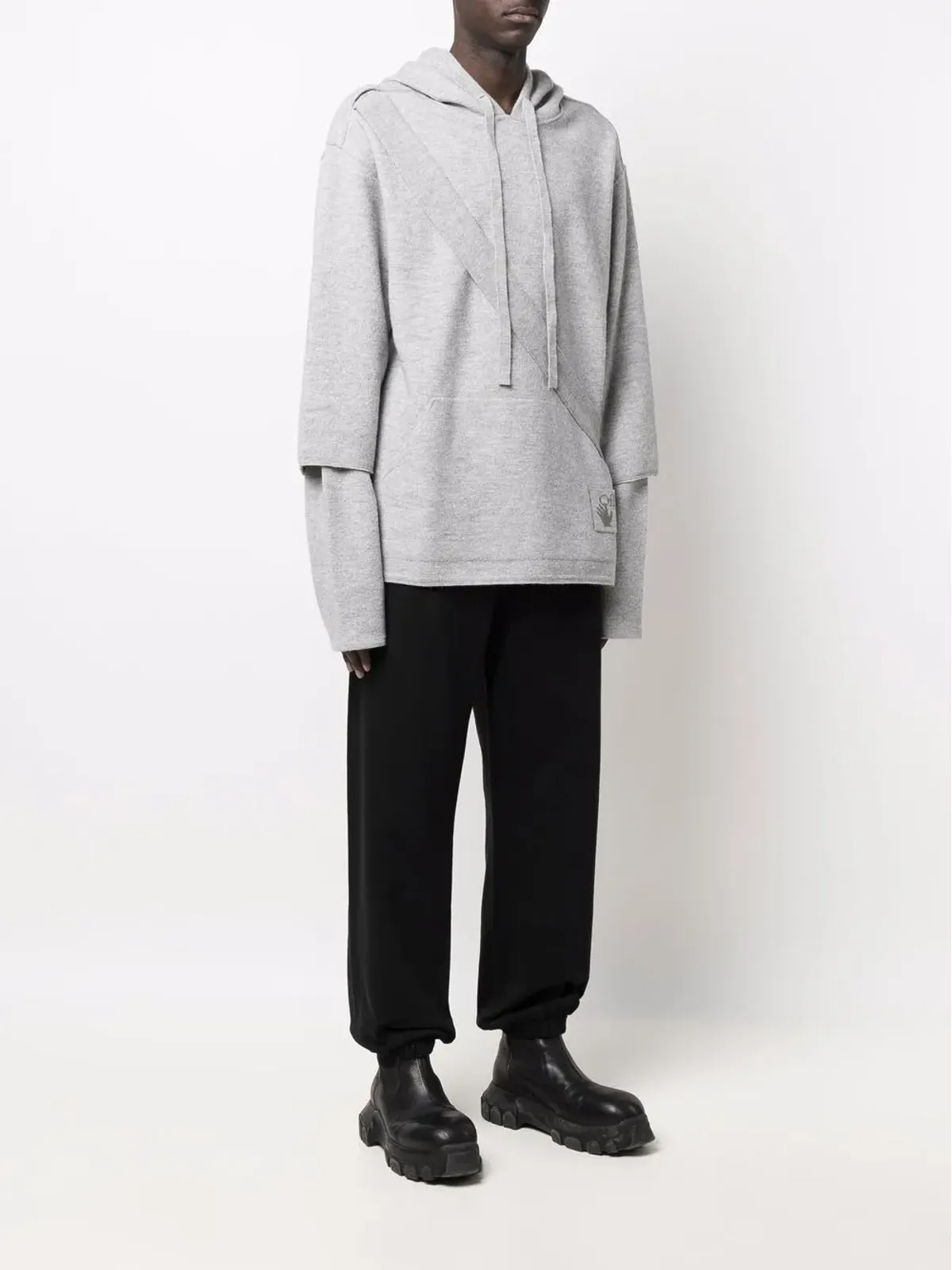 Off-White Easybreezy ロゴパッチ フーディ - 画像3