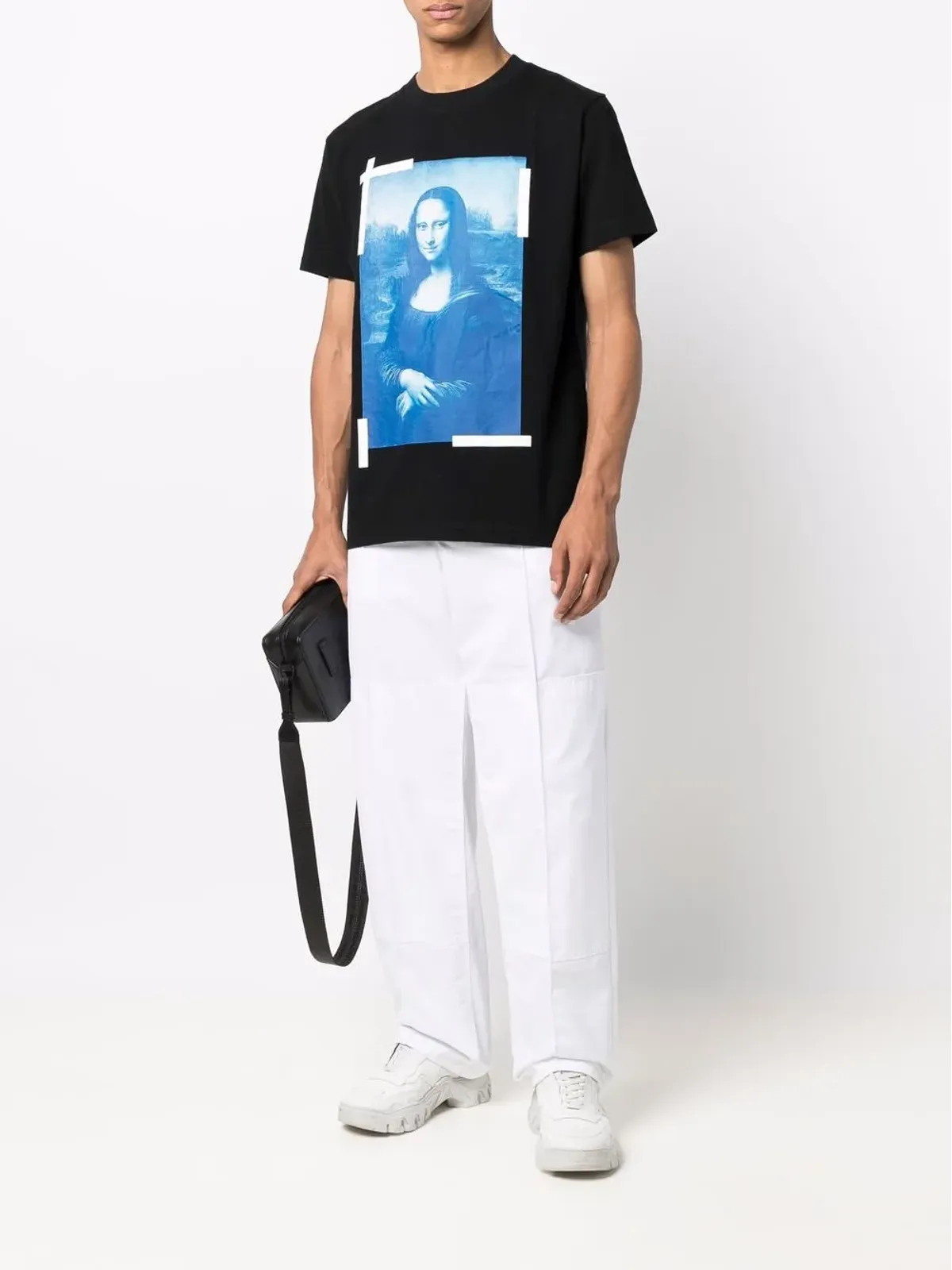 Off-White モナリサ スリムカット Tシャツ - ブラック - 画像2