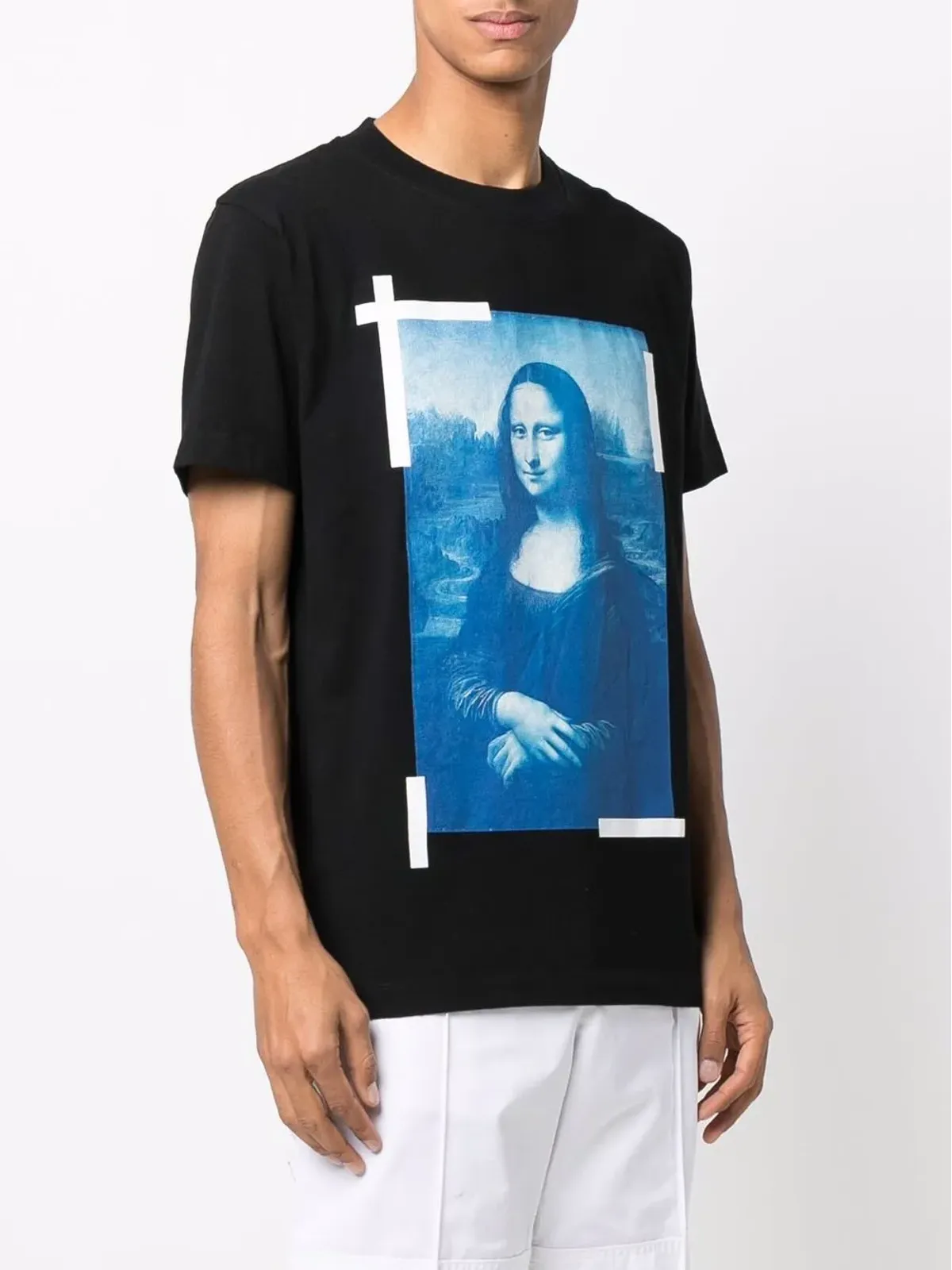 Off-White モナリサ スリムカット Tシャツ - ブラック - 画像3
