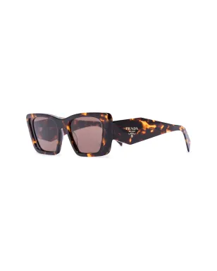 Prada Eyewear オーバーサイズ レクタンギュラーフレーム サングラス - サムネイル3