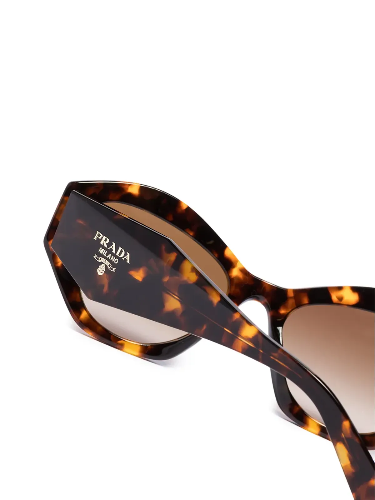 Prada Eyewear キャットアイフレーム サングラス - 画像3